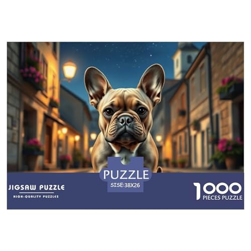Bulldogs Puzzles 1000 Teile Schwer Puzzle Spielzeug Pädagogisches Spiel Impossible Haustier Hund Herausforderung Spielzeug Für Erwachsene Kinder 38x26cm/1000pcs Bulldogs Puzzles 1000 Teile Schwer Puzzle Spielzeug Pädagogisches Spiel Impossible Haustier Hund Herausforderung Spielzeug Für Erwachsene Kinder 38x26cm/1000pcs von OWBASKPOZ