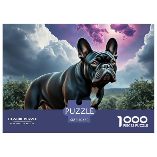 Bulldogs Puzzles 1000 Teile Schwer Puzzle Spielzeug Pädagogisches Spiel Impossible Haustier Hund Herausforderungsspielzeug Für Erwachsene Kinder 70x50cm/1000pcs Bulldogs Puzzles 1000 Teile Schwer Puzzle Spielzeug Pädagogisches Spiel Impossible Haustier Hund Herausforderungsspielzeug Für Erwachsene Kinder 70x50cm/1000pcs von OWBASKPOZ