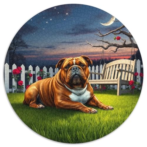 Bulldogs1000 Teile Puzzle Puzzlesfür ErwachseneKinderHaustier Hund Ab Geschenk。Hobby1000pcs (67.5x67.5cm) von OWBASKPOZ