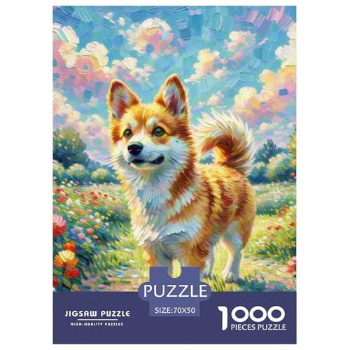 Corgi Puzzle 1000-teilige Schwer Puzzle Spielzeug Lernspiel Impossible Haustierhund Herausforderung Spielzeug Für Erwachsene Kinder 70x50cm/1000pcs Corgi Puzzle 1000-teilige Schwer Puzzle Spielzeug Lernspiel Impossible Haustierhund Herausforderung Spielzeug Für Erwachsene Kinder 70x50cm/1000pcs von OWBASKPOZ