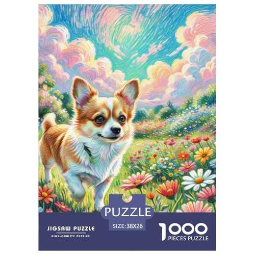 Corgi Puzzle 1000-teilige Schwer Puzzle Spielzeug Lernspiel Impossible Haustierhund Herausforderungsspielzeug Für Erwachsene Und Kinder Ab 12 Jahren 38x26cm/1000pcs Corgi Puzzle 1000-teilige Schwer Puzzle Spielzeug Lernspiel Impossible Haustierhund Herausforderungsspielzeug Für Erwachsene Und Kinder Ab 12 Jahren 38x26cm/1000pcs von OWBASKPOZ