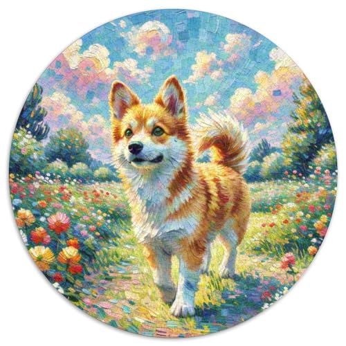 Corgi1000 Teile Puzzle Für Erwachsene Und Kinder Jigsaw HaustierhundLernspiel Herausforderungsspielzeug1000pcs (67.5x67.5cm) von OWBASKPOZ