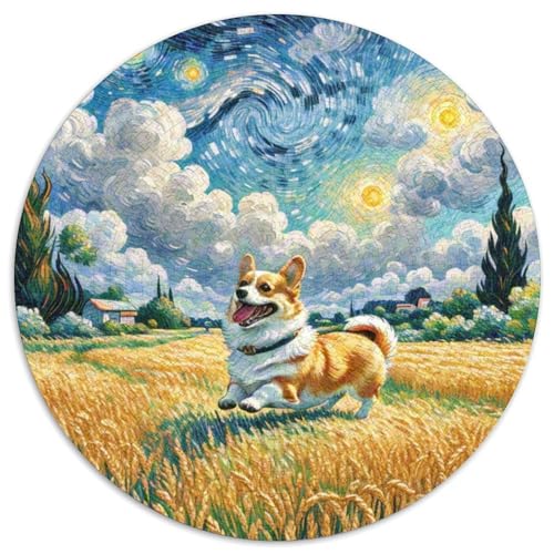 CorgiJigsaw 1000 Teile Für Erwachsene Und Kinder, Puzzle 1000 Teile Puzzles HaustierhundGameGeschenk,1000pcs (67.5x67.5cm) von OWBASKPOZ