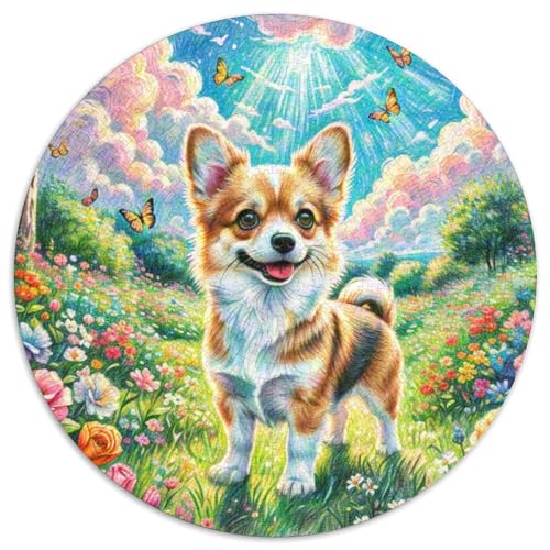 CorgiJigsaw 1000 Teile PuzzleHaustierhund Puzzles ErwachsenenKinder AbGeschenki 1000pcs (67.5x67.5cm) von OWBASKPOZ