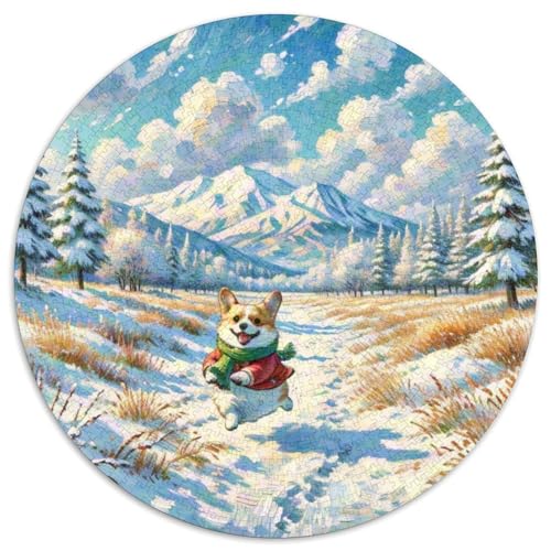 CorgiJigsaw 1000 Teile PuzzleHaustierhund Puzzles ErwachsenenKinder AbGeschenki 1000pcs (67.5x67.5cm) von OWBASKPOZ