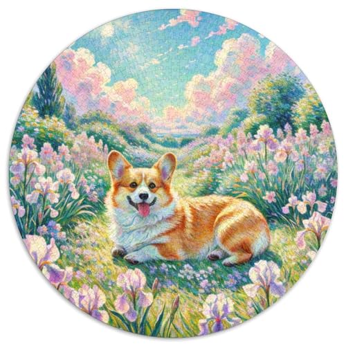 CorgiJigsaw 1000 Teile Puzzles Puzzle Für Erwachsene Kinder HaustierhundLernspiel Herausforderungsspielzeug1000pcs (67.5x67.5cm) von OWBASKPOZ