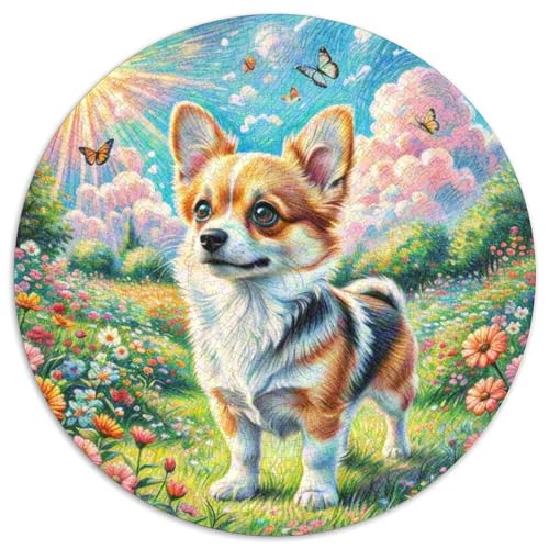 CorgiPuzzle 1000 Teile, ErwachsenenKinder Ab PuzzlesHaustierhund JigsawGeschenki1000pcs (67.5x67.5cm) von OWBASKPOZ