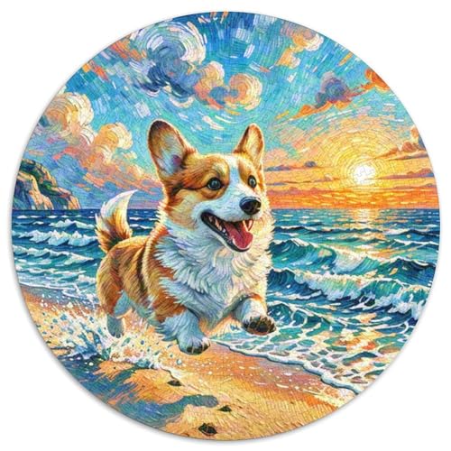 CorgiPuzzle 1000 Teile Für Erwachsene Und Kinder,1000 Teile Jigsaw HaustierhundPuzzles GameGeschenk1000pcs (67.5x67.5cm) von OWBASKPOZ