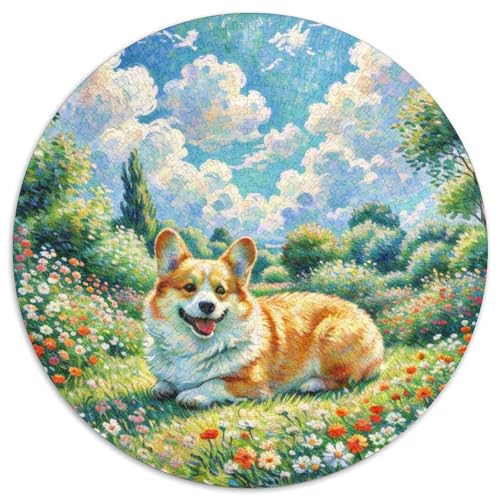 CorgiPuzzle 1000 Teile FürErwachsene UndKinder,Game,HaustierhundPuzzlesFarbenfrohes Jigsaw Geschenk1000pcs (67.5x67.5cm) von OWBASKPOZ