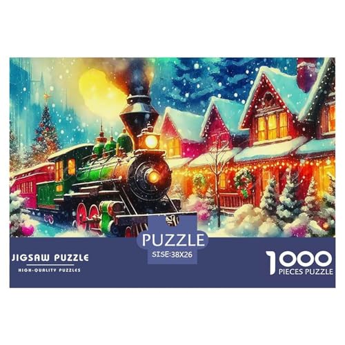 Dampfzug Puzzle 1000 Teile Schwer Puzzle Spielzeug Lernspiel Impossible Herausforderung Spielzeug Für Erwachsene Und Kinder Ab 12 Jahren 38x26cm/1000pcs Dampfzug Puzzle 1000 Teile Schwer Puzzle Spielzeug Lernspiel Impossible Herausforderung Spielzeug Für Erwachsene Und Kinder Ab 12 Jahren 38x26cm/1000pcs von OWBASKPOZ