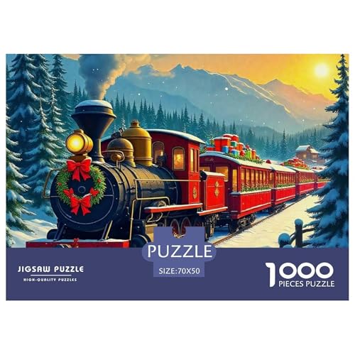 Dampfzug Puzzle 1000 Teile Schwer Puzzle Spielzeug Pädagogisches Spiel Impossible Herausforderung Spielzeug Für Erwachsene Kinder 70x50cm/1000pcs Dampfzug Puzzle 1000 Teile Schwer Puzzle Spielzeug Pädagogisches Spiel Impossible Herausforderung Spielzeug Für Erwachsene Kinder 70x50cm/1000pcs von OWBASKPOZ