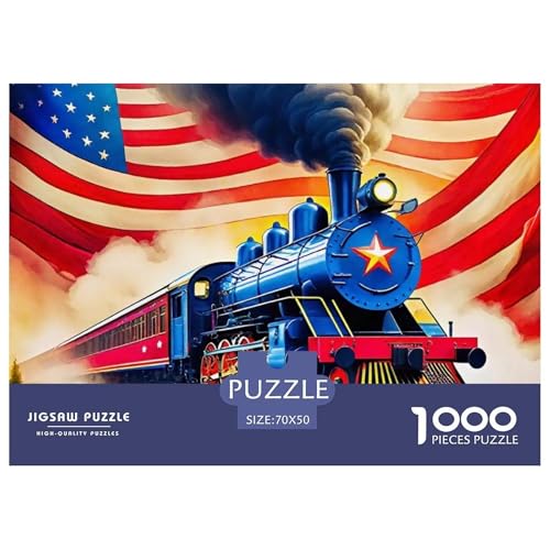 Dampfzug Puzzles 1000 Teile Schwer Puzzle Spielzeug Lernspiel Impossible Herausforderung Spielzeug Für Erwachsene Und Kinder Ab 12 Jahren 70x50cm/1000pcs Dampfzug Puzzles 1000 Teile Schwer Puzzle Spielzeug Lernspiel Impossible Herausforderung Spielzeug Für Erwachsene Und Kinder Ab 12 Jahren 70x50cm/1000pcs von OWBASKPOZ