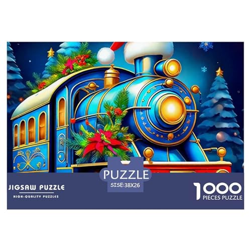Dampfzug Puzzles 1000 Teile Schwer Puzzle Spielzeug Lernspiel Impossible Herausforderung Spielzeug Für Erwachsene Und Kinder in Bewährter 38x26cm/1000pcs Dampfzug Puzzles 1000 Teile Schwer Puzzle Spielzeug Lernspiel Impossible Herausforderung Spielzeug Für Erwachsene Und Kinder in Bewährter 38x26cm/1000pcs von OWBASKPOZ
