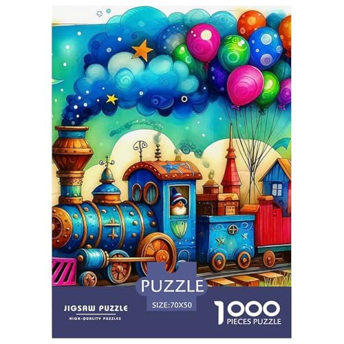 Dampfzug Puzzles 1000 Teile Schwer Puzzle Spielzeug Pädagogisches Spiel Impossible Herausforderung Spielzeug Für Erwachsene Und Kinder in Bewährter 70x50cm/1000pcs Dampfzug Puzzles 1000 Teile Schwer Puzzle Spielzeug Pädagogisches Spiel Impossible Herausforderung Spielzeug Für Erwachsene Und Kinder in Bewährter 70x50cm/1000pcs von OWBASKPOZ