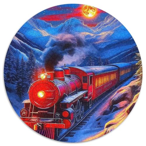 DampfzugJigsaw 1000 Teile Puzzle Puzzles ErwachsenenKinder AbGeschenki 1000pcs (67.5x67.5cm) von OWBASKPOZ