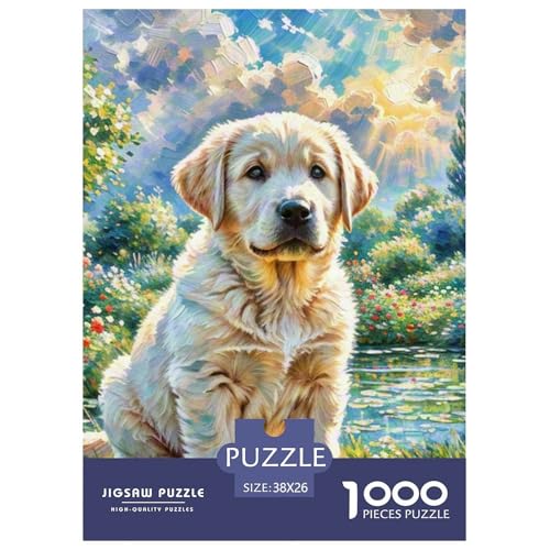 Der Labrador Retriever Puzzle 1000 Teile Schwer Puzzle Spielzeug Pädagogisches Spiel Impossible Haustierhund Herausforderungsspielzeug Für Erwachsene Kinder 38x26cm/1000pcs Der Labrador Retriever Puzzle 1000 Teile Schwer Puzzle Spielzeug Pädagogisches Spiel Impossible Haustierhund Herausforderungsspielzeug Für Erwachsene Kinder 38x26cm/1000pcs von OWBASKPOZ