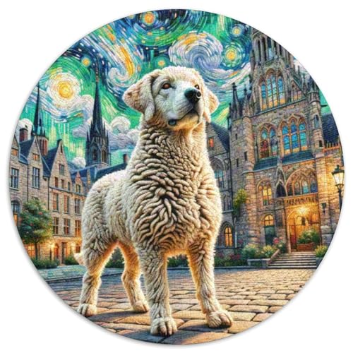 Der Labrador Retriever1000 Teile Puzzle PuzzlegRundesHaustierhundfür Erwachsene Und Kinderab1000pcs (67.5x67.5cm) von OWBASKPOZ