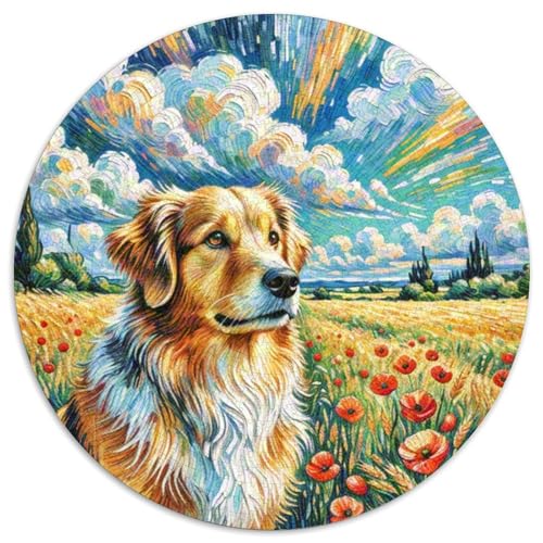 Der Labrador Retriever1000 Teile Puzzles Geschenk, Hobby PuzzleHaustierhund Für ErwachseneKinder Ab1000pcs (67.5x67.5cm) von OWBASKPOZ