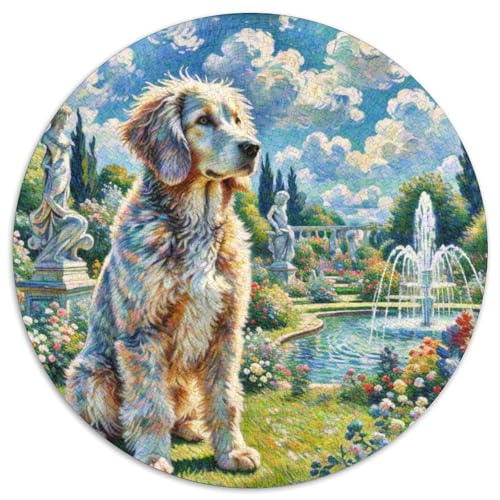 Der Labrador RetrieverPuzzle 1000 Teile Für Erwachsene Und Kinder,1000 Teile Jigsaw HaustierhundPuzzles GameGeschenk1000pcs (67.5x67.5cm) von OWBASKPOZ