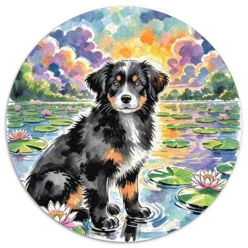 Der Labrador RetrieverPuzzle 1000 Teile Für Erwachsene Und Kinder,HaustierhundJigsaw GameGeschenk,1000pcs (67.5x67.5cm) von OWBASKPOZ