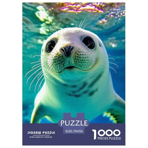 Dichtung Puzzles 1000 Teile Schwer Puzzle Spielzeug Lernspiel Impossible Herausforderungsspielzeug Für Erwachsene Kinder 70x50cm/1000pcs von OWBASKPOZ