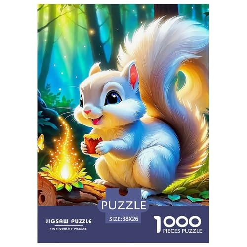Eichhörnchen Puzzle 1000 Teile Schwer Puzzle Spielzeug Lernspiel Impossible Herausforderung Spielzeug Für Erwachsene Und Kinder in Bewährter 38x26cm/1000pcs Eichhörnchen Puzzle 1000 Teile Schwer Puzzle Spielzeug Lernspiel Impossible Herausforderung Spielzeug Für Erwachsene Und Kinder in Bewährter 38x26cm/1000pcs von OWBASKPOZ