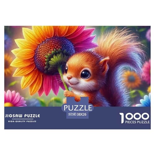 Eichhörnchen Puzzle 1000-teilige Schwer Puzzle Spielzeug Lernspiel Impossible Herausforderungsspielzeug Für Erwachsene Und Kinder Ab 14 Jahren 38x26cm/1000pcs Eichhörnchen Puzzle 1000-teilige Schwer Puzzle Spielzeug Lernspiel Impossible Herausforderungsspielzeug Für Erwachsene Und Kinder Ab 14 Jahren 38x26cm/1000pcs von OWBASKPOZ