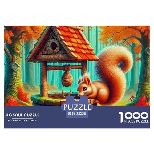 Eichhörnchen Puzzles 1000 Teile Schwer Puzzle Spielzeug Lernspiel Impossible Herausforderung Spielzeug Für Erwachsene Kinder 38x26cm/1000pcs Eichhörnchen Puzzles 1000 Teile Schwer Puzzle Spielzeug Lernspiel Impossible Herausforderung Spielzeug Für Erwachsene Kinder 38x26cm/1000pcs von OWBASKPOZ