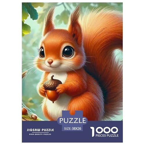 Eichhörnchen Puzzles 1000 Teile Schwer Puzzle Spielzeug Pädagogisches Spiel Impossible Herausforderung Spielzeug Für Erwachsene Kinder 38x26cm/1000pcs Eichhörnchen Puzzles 1000 Teile Schwer Puzzle Spielzeug Pädagogisches Spiel Impossible Herausforderung Spielzeug Für Erwachsene Kinder 38x26cm/1000pcs von OWBASKPOZ