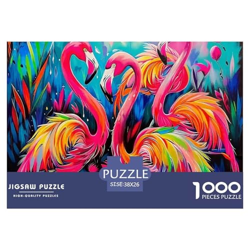Flamingo Puzzle 1000 Teile Schwer Puzzle Spielzeug Lernspiel Impossible Herausforderung Spielzeug Für Erwachsene Kinder 38x26cm/1000pcs Flamingo Puzzle 1000 Teile Schwer Puzzle Spielzeug Lernspiel Impossible Herausforderung Spielzeug Für Erwachsene Kinder 38x26cm/1000pcs von OWBASKPOZ