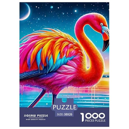 Flamingo Puzzle 1000 Teile Schwer Puzzle Spielzeug Lernspiel Impossible Herausforderung Spielzeug Für Erwachsene Kinder 38x26cm/1000pcs Flamingo Puzzle 1000 Teile Schwer Puzzle Spielzeug Lernspiel Impossible Herausforderung Spielzeug Für Erwachsene Kinder 38x26cm/1000pcs von OWBASKPOZ