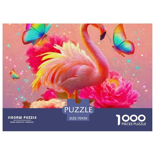 Flamingo Puzzle 1000 Teile Schwer Puzzle Spielzeug Lernspiel Impossible Herausforderungsspielzeug Für Erwachsene Und Kinder Ab 12 Jahren 70x50cm/1000pcs Flamingo Puzzle 1000 Teile Schwer Puzzle Spielzeug Lernspiel Impossible Herausforderungsspielzeug Für Erwachsene Und Kinder Ab 12 Jahren 70x50cm/1000pcs von OWBASKPOZ