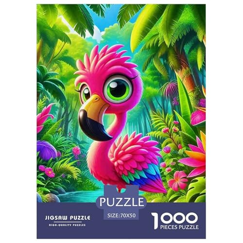 Flamingo Puzzles 1000 Teile Schwer Puzzle Spielzeug Lernspiel Impossible Herausforderungsspielzeug Für Erwachsene Und Kinder Ab 12 Jahren 70x50cm/1000pcs Flamingo Puzzles 1000 Teile Schwer Puzzle Spielzeug Lernspiel Impossible Herausforderungsspielzeug Für Erwachsene Und Kinder Ab 12 Jahren 70x50cm/1000pcs von OWBASKPOZ