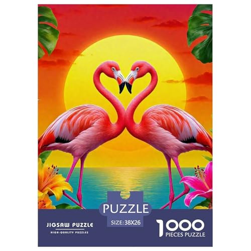 Flamingo Puzzles 1000 Teile Schwer Puzzle Spielzeug Lernspiel Impossible Herausforderungsspielzeug Für Erwachsene Und Kinder in Bewährter 38x26cm/1000pcs Flamingo Puzzles 1000 Teile Schwer Puzzle Spielzeug Lernspiel Impossible Herausforderungsspielzeug Für Erwachsene Und Kinder in Bewährter 38x26cm/1000pcs von OWBASKPOZ