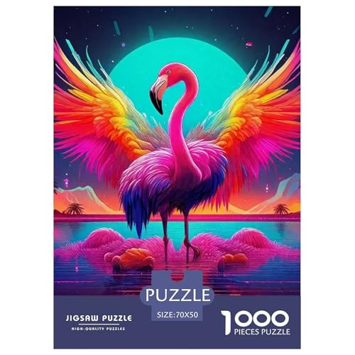 Flamingo Puzzles 1000 Teile Schwer Puzzle Spielzeug Pädagogisches Spiel Impossible Herausforderung Spielzeug Für Erwachsene Kinder 70x50cm/1000pcs Flamingo Puzzles 1000 Teile Schwer Puzzle Spielzeug Pädagogisches Spiel Impossible Herausforderung Spielzeug Für Erwachsene Kinder 70x50cm/1000pcs von OWBASKPOZ