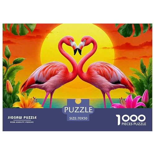 Flamingo Puzzles 1000 Teile Schwer Puzzle Spielzeug Pädagogisches Spiel Impossible Herausforderung Spielzeug Für Erwachsene Und Kinder Ab 14 Jahren 70x50cm/1000pcs Flamingo Puzzles 1000 Teile Schwer Puzzle Spielzeug Pädagogisches Spiel Impossible Herausforderung Spielzeug Für Erwachsene Und Kinder Ab 14 Jahren 70x50cm/1000pcs von OWBASKPOZ