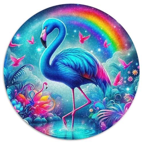 Flamingo1000 Teile Puzzle Für Erwachsene Und Kinder Jigsaw Lernspiel Herausforderungsspielzeug1000pcs (67.5x67.5cm) von OWBASKPOZ