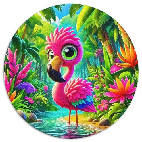 FlamingoJigsaw 1000 Teile Puzzles Puzzle Für Erwachsene Kinder Lernspiel Herausforderungsspielzeug1000pcs (67.5x67.5cm) von OWBASKPOZ