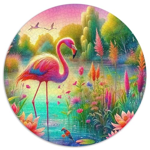 FlamingoPuzzle 1000 Teile Für Erwachsene Und Kinder,1000 Teile Jigsaw Puzzles GameGeschenk1000pcs (67.5x67.5cm) von OWBASKPOZ
