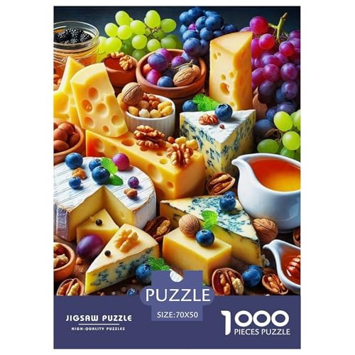 Früchte Puzzle 1000 Teile Schwer Puzzle Spielzeug Pädagogisches Spiel Impossible Herausforderungsspielzeug Für Erwachsene Kinder 70x50cm/1000pcs von OWBASKPOZ