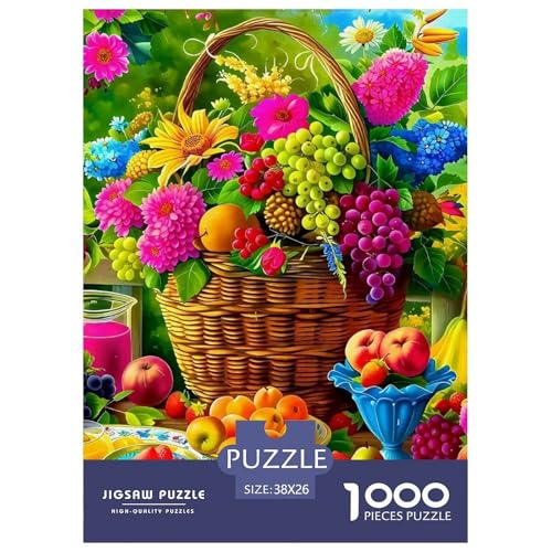 Früchte Puzzles 1000 Teile Schwer Puzzle Spielzeug Lernspiel Impossible Herausforderungsspielzeug Für Erwachsene Und Kinder Ab 12 Jahren 38x26cm/1000pcs Früchte Puzzles 1000 Teile Schwer Puzzle Spielzeug Lernspiel Impossible Herausforderungsspielzeug Für Erwachsene Und Kinder Ab 12 Jahren 38x26cm/1000pcs von OWBASKPOZ