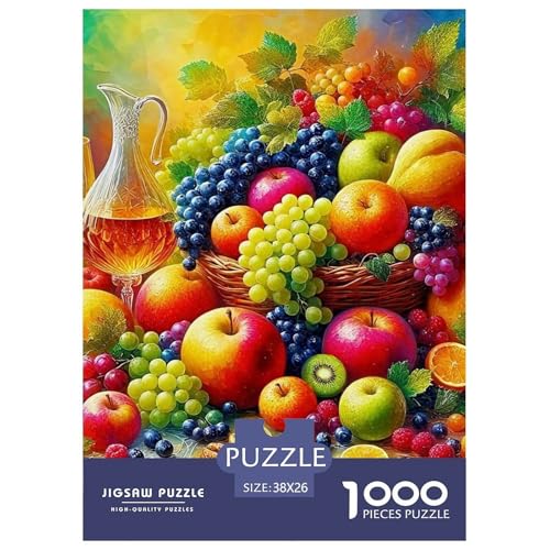 Früchte Puzzles 1000 Teile Schwer Puzzle Spielzeug Pädagogisches Spiel Impossible Herausforderungsspielzeug Für Erwachsene Und Kinder in Bewährter 38x26cm/1000pcs Früchte Puzzles 1000 Teile Schwer Puzzle Spielzeug Pädagogisches Spiel Impossible Herausforderungsspielzeug Für Erwachsene Und Kinder in Bewährter 38x26cm/1000pcs von OWBASKPOZ