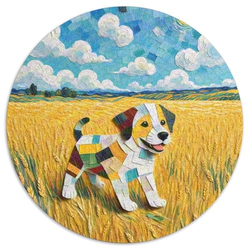 Goldener RetrieverPuzzle 1000 Teile FürErwachsene UndKinder,Game,HaustierhundPuzzlesFarbenfrohes Jigsaw Geschenk1000pcs (67.5x67.5cm) von OWBASKPOZ