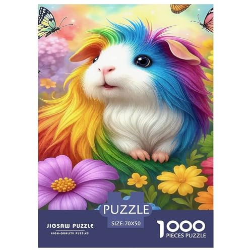 Guineeschwein Puzzles 1000 Teile Schwer Puzzle Spielzeug Lernspiel Impossible Herausforderungsspielzeug Für Erwachsene Und Kinder Ab 12 Jahren 70x50cm/1000pcs Guineeschwein Puzzles 1000 Teile Schwer Puzzle Spielzeug Lernspiel Impossible Herausforderungsspielzeug Für Erwachsene Und Kinder Ab 12 Jahren 70x50cm/1000pcs von OWBASKPOZ
