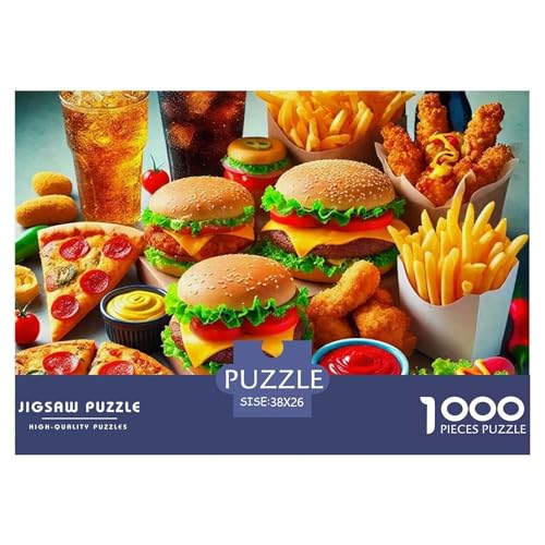 Hamburger Puzzles 1000 Teile Schwer Puzzle Spielzeug Lernspiel Impossible Herausforderungsspielzeug Für Erwachsene Und Kinder in Bewährter 38x26cm/1000pcs Hamburger Puzzles 1000 Teile Schwer Puzzle Spielzeug Lernspiel Impossible Herausforderungsspielzeug Für Erwachsene Und Kinder in Bewährter 38x26cm/1000pcs von OWBASKPOZ
