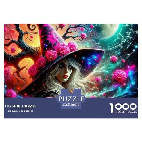 Hexe Puzzle 1000 Teile Schwer Puzzle Spielzeug Pädagogisches Spiel Impossible Herausforderungsspielzeug Für Erwachsene Und Kinder Ab 14 Jahren 38x26cm/1000pcs Hexe Puzzle 1000 Teile Schwer Puzzle Spielzeug Pädagogisches Spiel Impossible Herausforderungsspielzeug Für Erwachsene Und Kinder Ab 14 Jahren 38x26cm/1000pcs von OWBASKPOZ