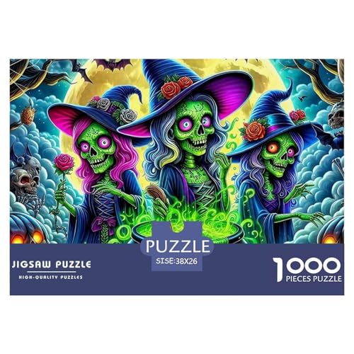 Hexe Puzzles 1000 Teile Schwer Puzzle Spielzeug Pädagogisches Spiel Impossible Herausforderung Spielzeug Für Erwachsene Und Kinder Ab 14 Jahren 38x26cm/1000pcs Hexe Puzzles 1000 Teile Schwer Puzzle Spielzeug Pädagogisches Spiel Impossible Herausforderung Spielzeug Für Erwachsene Und Kinder Ab 14 Jahren 38x26cm/1000pcs von OWBASKPOZ