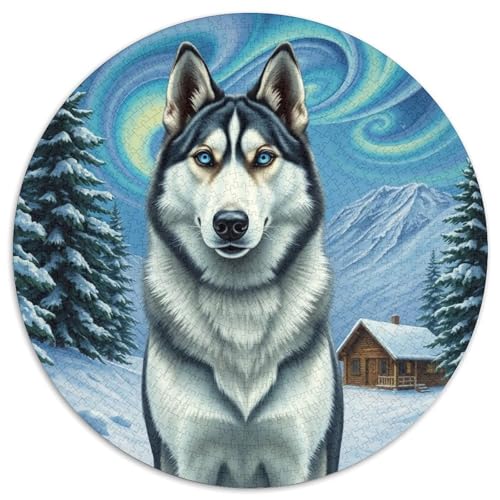 HuskiesPuzzle 1000 Teile, ErwachsenenKinder Ab PuzzlesHaustier Hund JigsawGeschenki1000pcs (67.5x67.5cm) von OWBASKPOZ