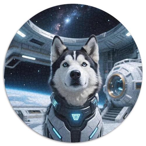 HuskiesPuzzle Für ErwachseneKinder Ab Puzzles 1000 Teile Haustier HundGeschenk, Hobby1000pcs (67.5x67.5cm) von OWBASKPOZ