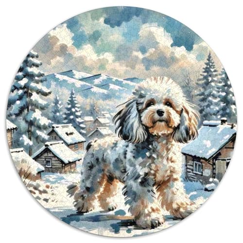 Jigsaw 1000 Teile PuzzleHaustier Hund Puzzles ErwachsenenKinder AbGeschenki 1000pcs (67.5x67.5cm) von OWBASKPOZ